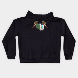 Bastion's Fire Power Kids Hoodie